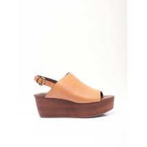 SEE BY CHLOÉ - Sandales/Nu pieds orange en cuir pour femme - Taille 36 - Modz