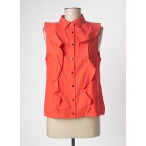 CHATTAWAK - Chemisier orange en coton pour femme - Taille 40 - Modz