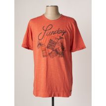 NO EXCESS - T-shirt orange en coton pour homme - Taille M - Modz