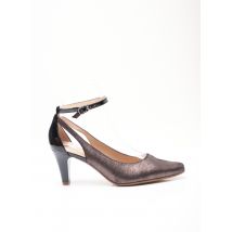 SWEET - Escarpins marron en autre matiere pour femme - Taille 41 - Modz