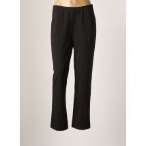 TELMAIL - Pantalon droit noir en viscose pour femme - Taille 44 - Modz
