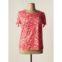 ÉTYMOLOGIE - T-shirt rouge en polyester pour femme - Taille 44 - Modz