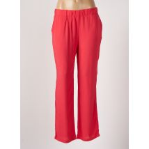 ESPRIT DE LA MER - Pantalon chino rouge en viscose pour femme - Taille 36 - Modz