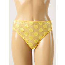 IMPLICITE - Tanga jaune en polyester pour femme - Taille 44 - Modz