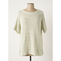 MONTAGUT - Pull vert en coton pour femme - Taille 38 - Modz