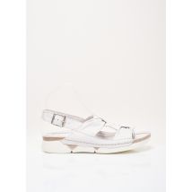 ANDREA CONTI - Sandales/Nu pieds blanc en cuir pour femme - Taille 41 - Modz