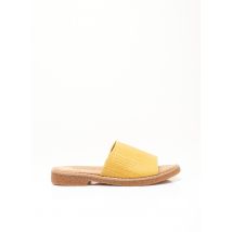 ANDREA CONTI - Mules/Sabots jaune en cuir pour femme - Taille 37 - Modz