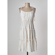 LILI SIDONIO - Robe mi-longue blanc en polyester pour femme - Taille 38 - Modz