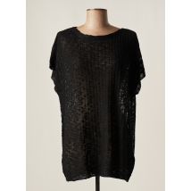 YEST - Pull tunique noir en acrylique pour femme - Taille 40 - Modz