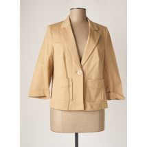 FRANK WALDER - Blazer beige en coton pour femme - Taille 44 - Modz