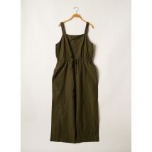 KAFFE - Combi-pantalon vert en coton pour femme - Taille 44 - Modz