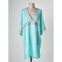 LIU JO - Robe mi-longue bleu en polyester pour femme - Taille 42 - Modz