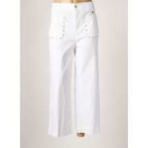LOLA CASADEMUNT - Pantalon 7/8 blanc en coton pour femme - Taille 44 - Modz