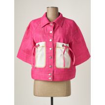 TRICOT CHIC - Veste casual rose en coton pour femme - Taille 40 - Modz