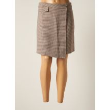 CHATTAWAK - Jupe courte marron en polyester pour femme - Taille 36 - Modz