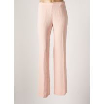 ANDAMIO - Pantalon droit rose en polyester pour femme - Taille 36 - Modz