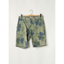 LA SQUADRA - Bermuda vert en coton pour homme - Taille 40 - Modz