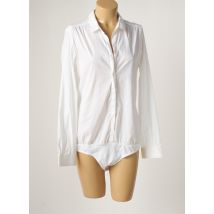 ASTRID BLACK LABEL - Body blanc en coton pour femme - Taille 44 - Modz