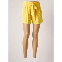 VERO MODA - Short jaune en lyocell pour femme - Taille 36 - Modz