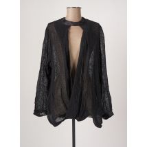NÜ - Top noir en coton pour femme - Taille 42 - Modz