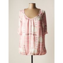 CHRISTINE LAURE - Blouse rose en polyester pour femme - Taille 52 - Modz