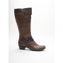 DORKING - Bottes marron en cuir pour femme - Taille 38 - Modz