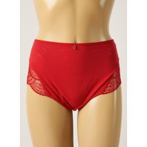 ELOMI - Culotte haute rouge en nylon pour femme - Taille 46 - Modz