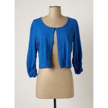 DOLCEZZA - Boléro bleu en coton pour femme - Taille 42 - Modz