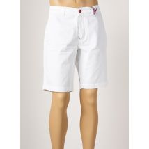 DELAHAYE SHORTS / BERMUDAS HOMME DE COULEUR BLANC - Grande Taille