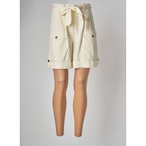 TWINSET - Bermuda beige en coton pour femme - Taille 38 - Modz
