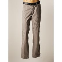LUIGI MORINI - Pantalon chino gris en coton pour homme - Taille 40 - Modz