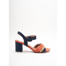 MARCO TOZZI - Sandales/Nu pieds bleu en textile pour femme - Taille 40 - Modz