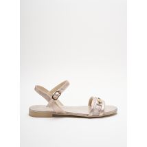 NERO GIARDINI - Sandales/Nu pieds beige en cuir pour femme - Taille 37 - Modz