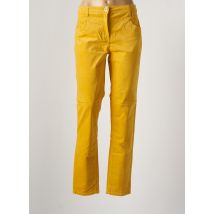 CECIL - Pantalon slim jaune en coton pour femme - Taille W33 L32 - Modz