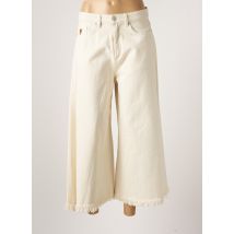LOIS - Jeans coupe large beige en coton pour femme - Taille W30 - Modz