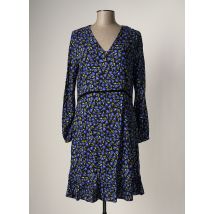 LA FEE MARABOUTEE - Robe mi-longue bleu en viscose pour femme - Taille 40 - Modz