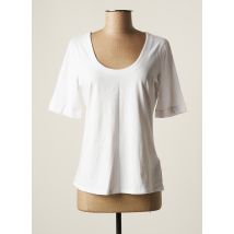 OUI - T-shirt blanc en coton pour femme - Taille 46 - Modz