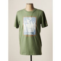 NEW ZEALAND AUCKLAND - T-shirt vert en coton pour homme - Taille M - Modz