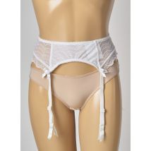 VARIANCE - Guêpière/Porte-jarretelle blanc en polyamide pour femme - Taille 36 - Modz