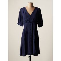 LA PETITE ETOILE - Robe mi-longue bleu en polyester pour femme - Taille 36 - Modz