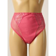 ELOMI - Culotte haute rose en nylon pour femme - Taille 44 - Modz