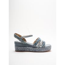 ALMA EN PENA - Espadrilles bleu en autre matiere pour femme - Taille 41 - Modz