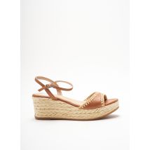 UNISA - Espadrilles marron en cuir pour femme - Taille 39 - Modz