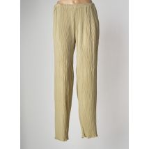 SAMSOE & SAMSOE - Pantalon large vert en polyester pour femme - Taille 34 - Modz