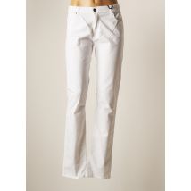 IMPAQT - Pantalon slim blanc en coton pour femme - Taille 40 - Modz