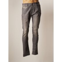 UNIQUE - Jeans coupe slim gris en coton pour homme - Taille W32 - Modz
