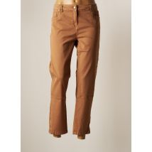 BREAL - Pantalon droit beige en coton pour femme - Taille 46 - Modz