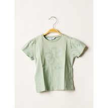 MAYORAL - T-shirt vert en coton pour fille - Taille 4 A - Modz