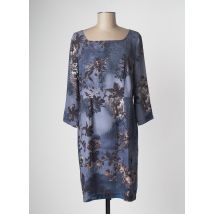 CRISTINA GAVIOLI - Robe mi-longue bleu en polyester pour femme - Taille 40 - Modz