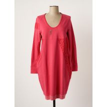 ELISA CAVALETTI - Robe courte rose en coton pour femme - Taille 38 - Modz